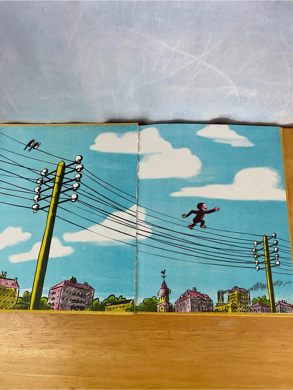 Vintage 1969 Curious George By H.A. Rey, Hard Cover Childrens Book